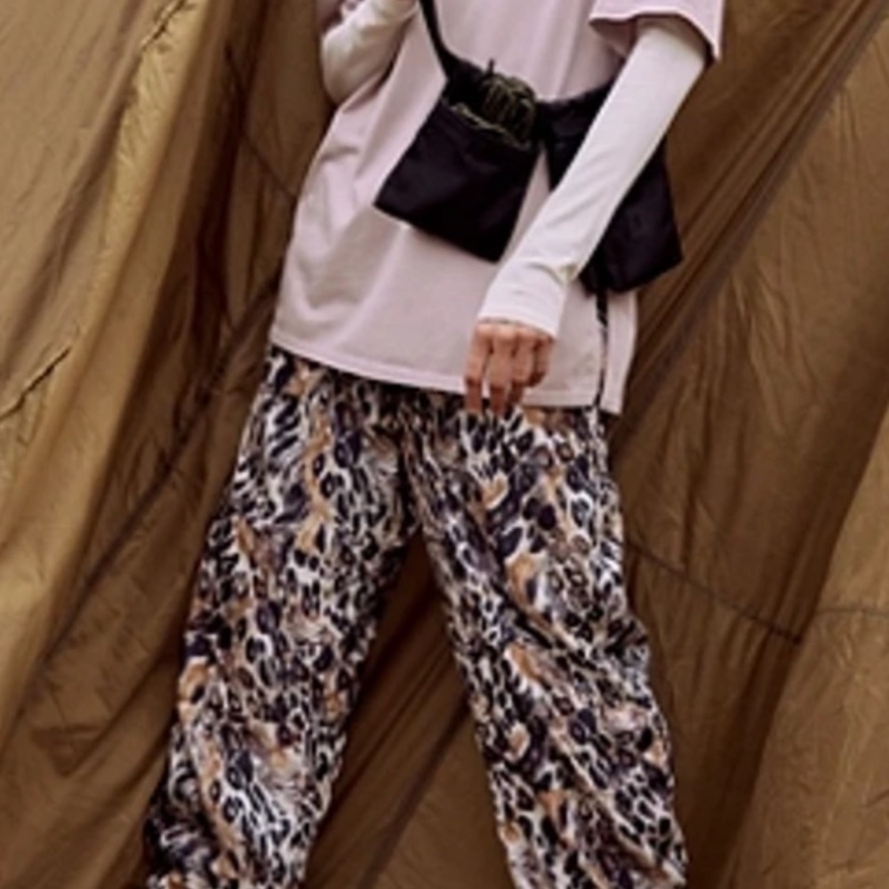 Free People Leopard Print Pants by Free People Movement